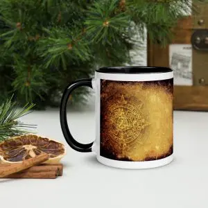 Taza color interior - Azteca