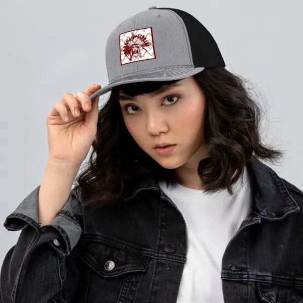Gorra Snapback Trucker - Indio Americano - Imagen 7