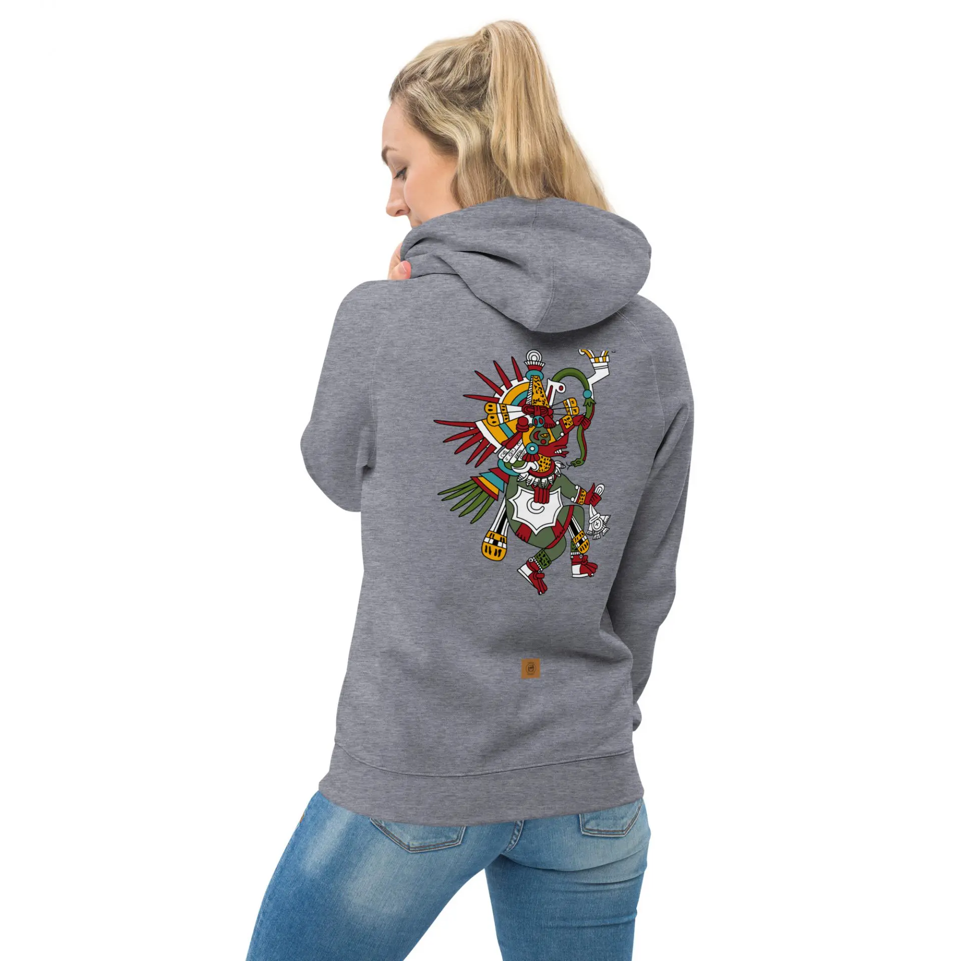 Polerón con capucha bolsillo canguro unisex - Azteca