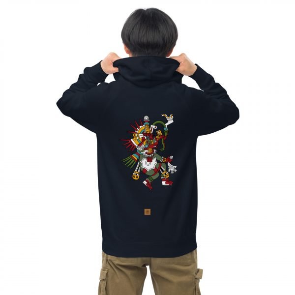 Polerón con capucha bolsillo canguro unisex - Azteca - Imagen 2