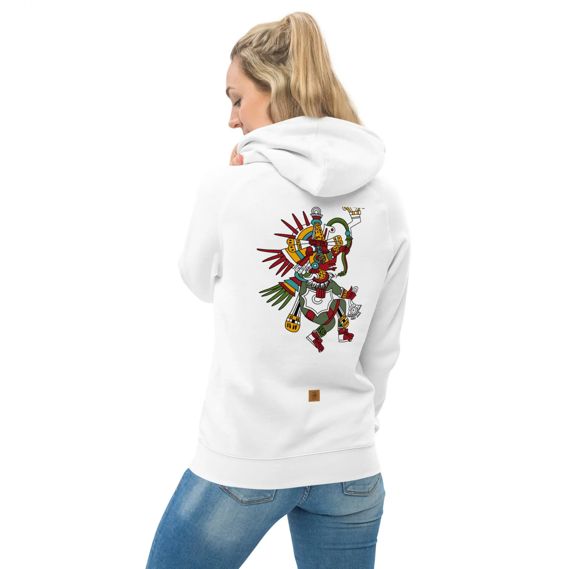 Polerón con capucha bolsillo canguro unisex - Azteca - Imagen 15