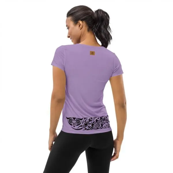 Camiseta deportiva mujer all over - Maorí - Imagen 2